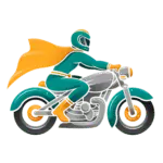 logo doctoride paris garage garagiste moto scooter deux roues